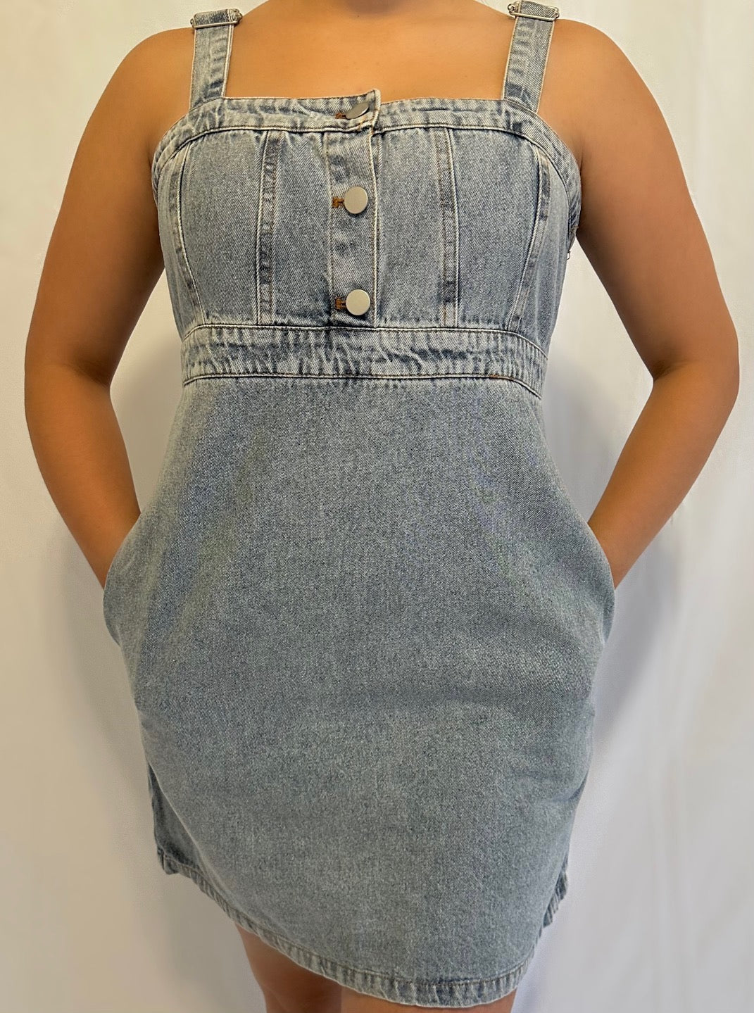 FALL INTO DENIM DRESS